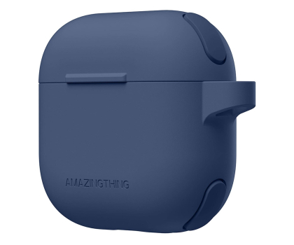 Pozostałe AmazingThing Omni Case AirPods 4 ciemnoniebieskie